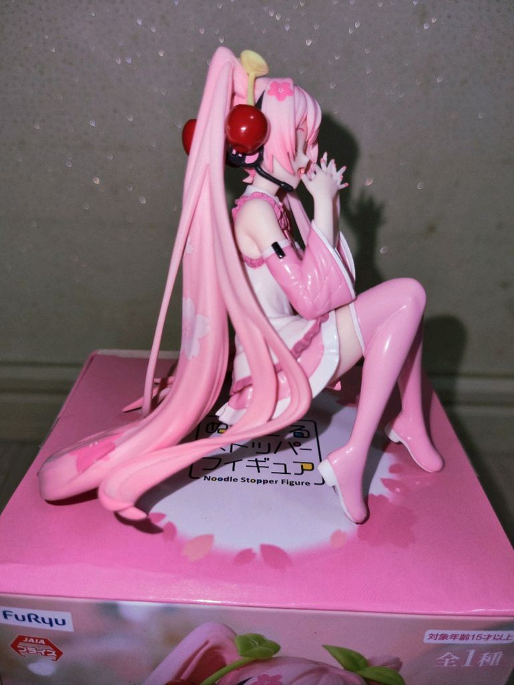 박스O) 사쿠라미쿠 2023 누들스토퍼 미소녀 보컬로이드 피규어 하츠네미쿠 미쿠 이미지