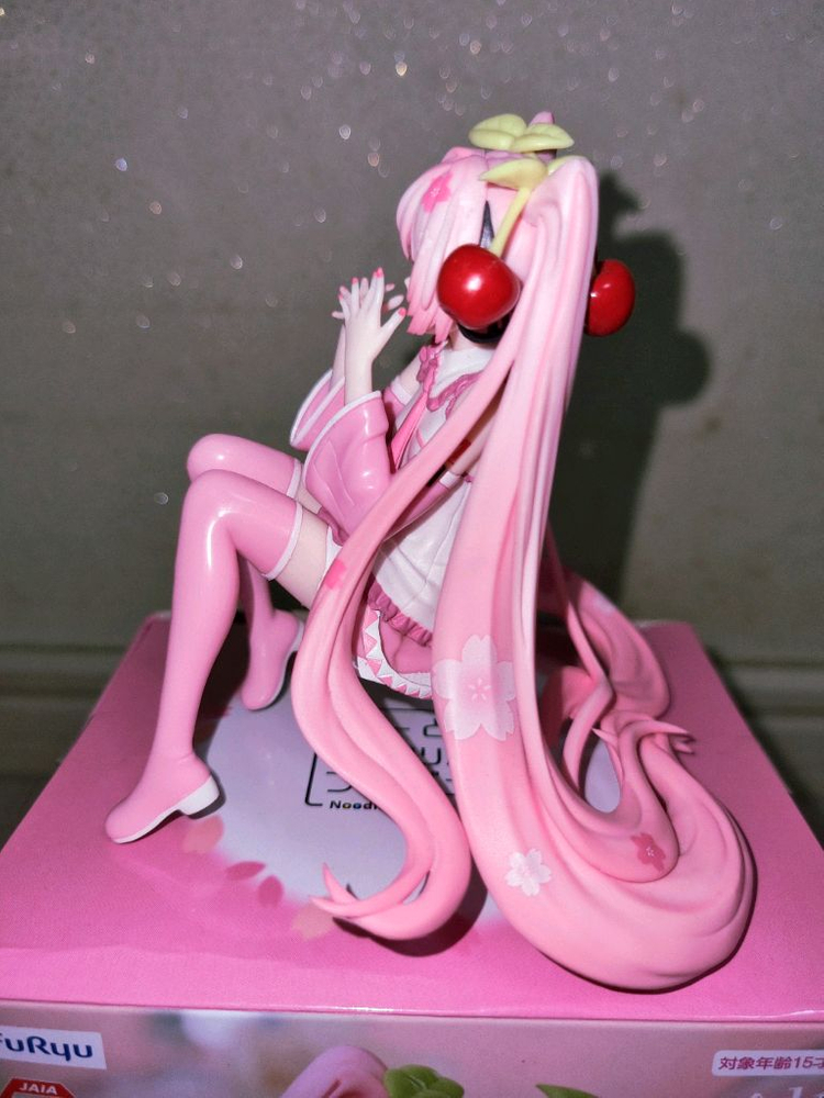 박스O) 사쿠라미쿠 2023 누들스토퍼 미소녀 보컬로이드 피규어 하츠네미쿠 미쿠 이미지