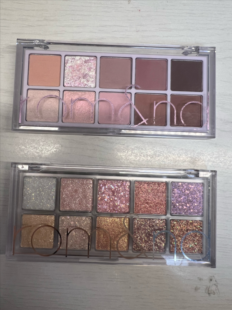 [일괄] 롬앤 베러 댄 팔레트 00 라이트 앤 글리터 가든, 드리미 라일락 가든--3