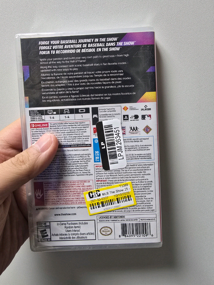 닌텐도 스위치 MLB 더쇼25(영문)--1