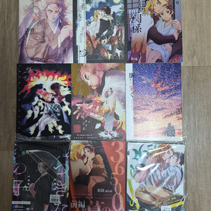 귀멸의 칼날 렌탄/렌고쿠탄지로 동인지 회지 일괄판매6