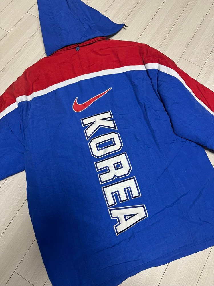 [올드 트레이닝복] 1998년 축구 국가대표팀 나이키 트레이닝복(*새제품)--1