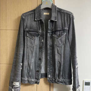 올세인츠 그레이 청자켓 m사이즈 새상품 팝니다. 솔리드옴므 시스템옴므 타임옴므 산드로옴므