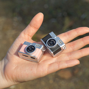 실제 촬영 가능, 도파밍 미니 카메라 키링 (아날로그 감성 카메라)