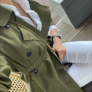 마리마켓 트렌치코트 이미지