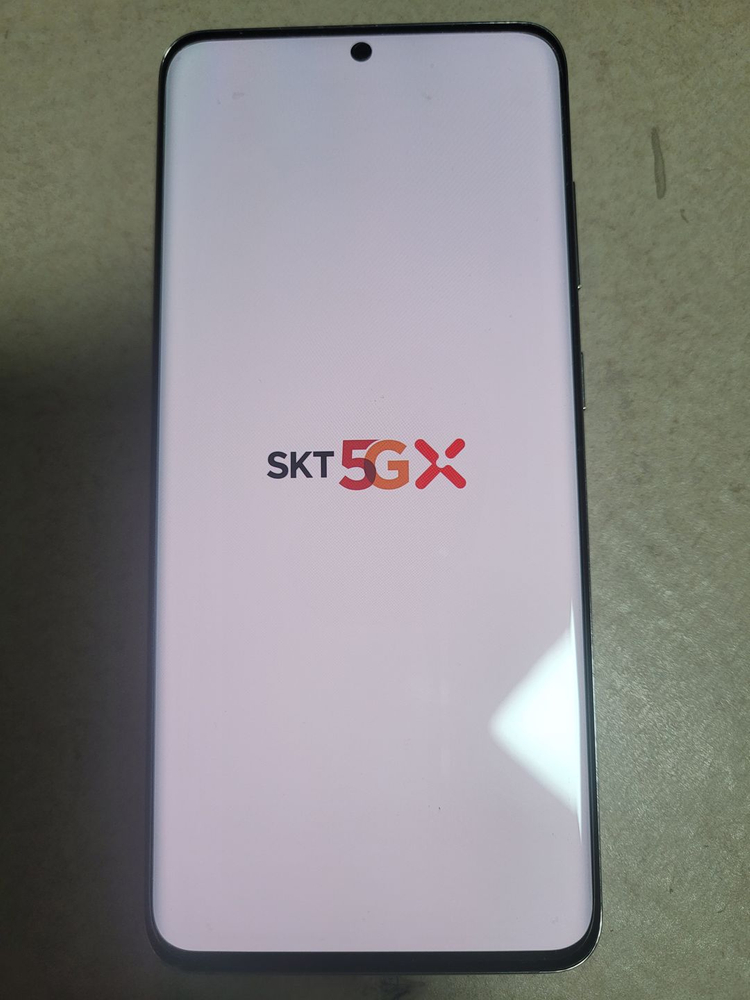 SKT 삼성 갤럭시 S20 5G 화이트 상급 중고폰 이미지