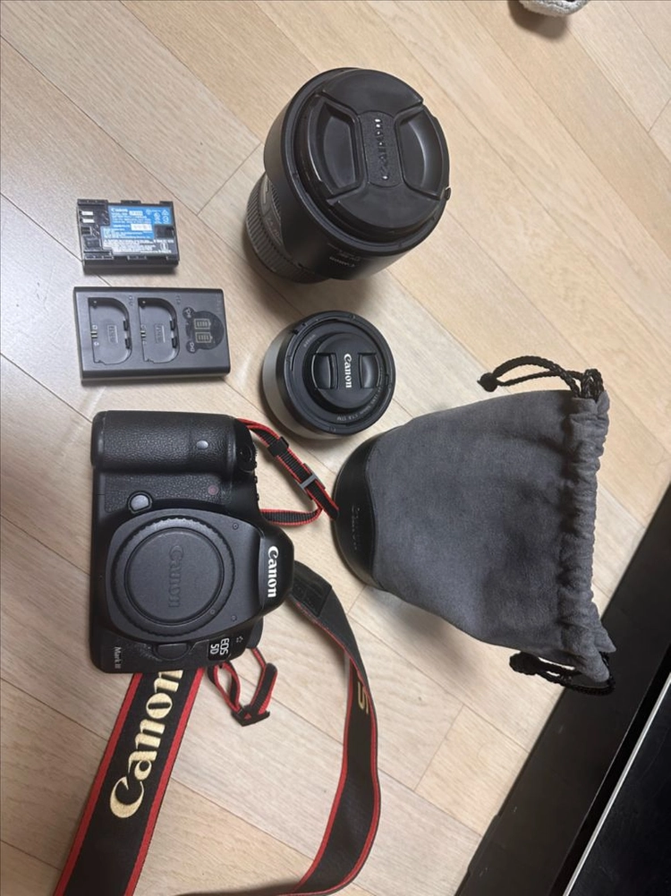 캐논 5d mark 3 2470 신계륵 50 1.8번들렌즈 이미지