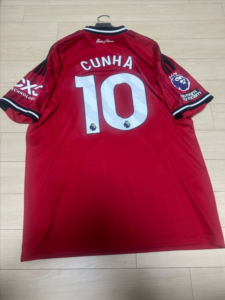 25-26 쿠냐 맨유 유니폼 이미지