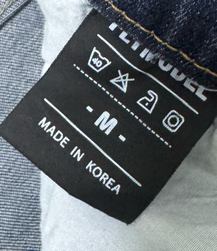[새상품] 플라이모델 콘데님 청바지 M 이미지