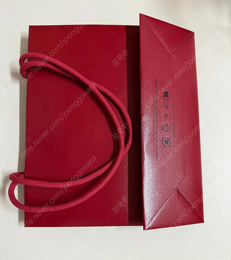 까르띠에 팔찌 박스 쇼핑백 cartier 내용물 없음 이미지