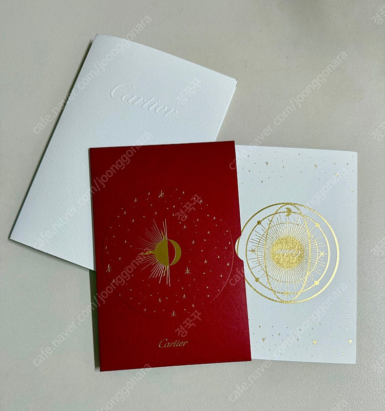 까르띠에 팔찌 박스 쇼핑백 cartier 내용물 없음 이미지