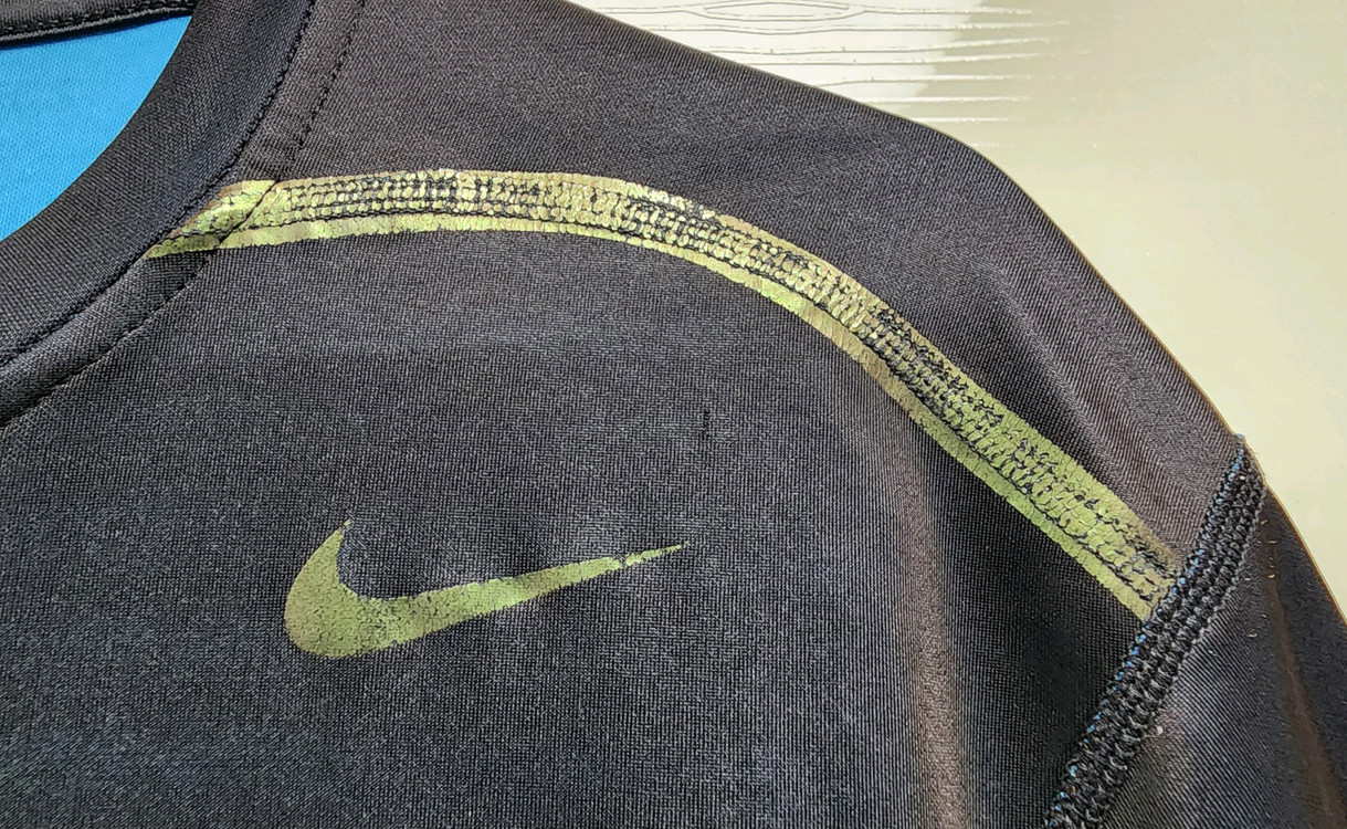 나이키(프로)컴뱃(드라이핏)티셔츠(XL)--3