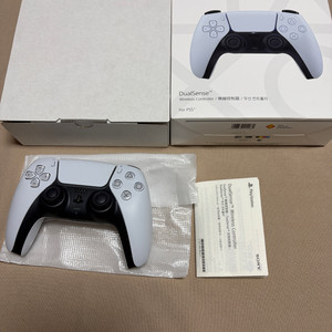 플스5 정품 듀얼센스 풀박스 화이트