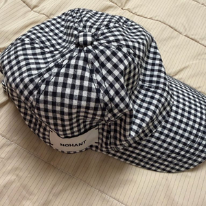 노앙 체크 볼캡 이미지