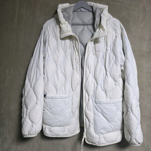 [A급]라이프워크 아이보리 퀼팅 패딩 봄점퍼 바람막이 L(오버핏) 105-110