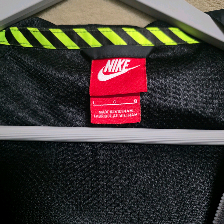 [A급]나이키 윈드러너 바람막이 블랙 L 100--1