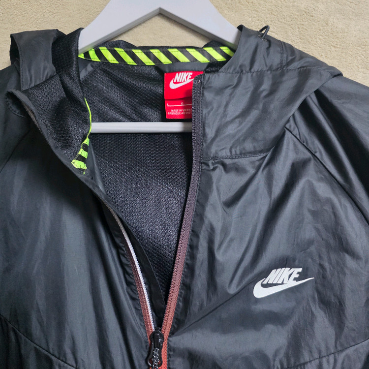 [A급]나이키 윈드러너 바람막이 블랙 L 100--6