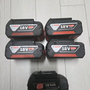 보쉬 정품 배터리 5.0