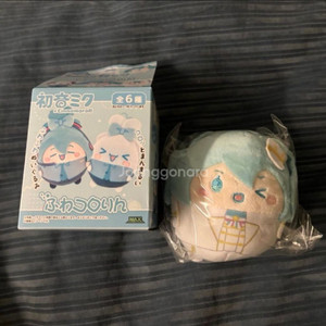 하츠네 미쿠 시나모롤 후와코로링 키링 굿즈 이미지