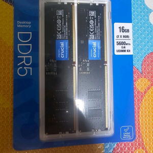 ddr5 마이크론 크루셜 새 것 8GB x 2 이미지