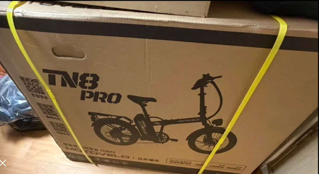 모토벨로 TN8 프로 접이식 전기자전거 미사용 새상품 박스채보관--2