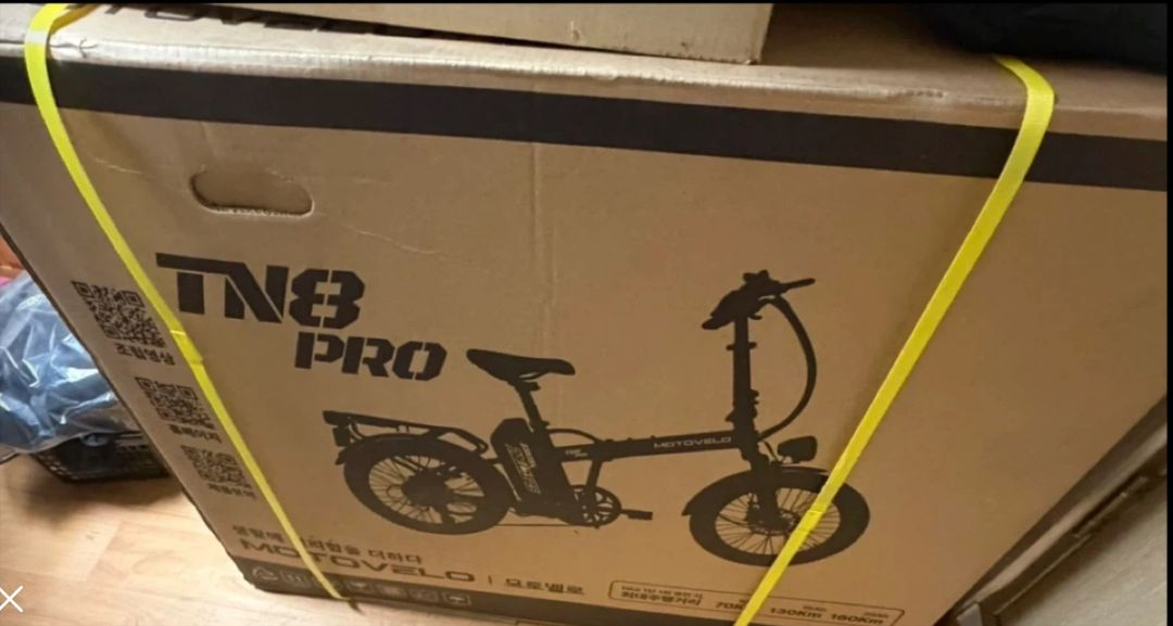모토벨로 TN8 프로 접이식 전기자전거 미사용 새상품 박스채보관--2