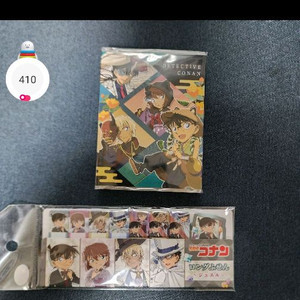 명탐정 코난 포스트잇 메모지 스티커 미개봉 2종 일괄 이미지