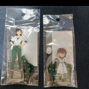 명탐정 코난 100만달러의 오릉성 펜타그램 아크릴 스탠드 2종 미개봉 (하이바라 아이, 모리 란) 이미지