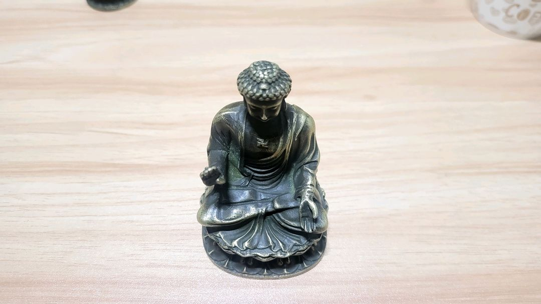 불교예술) 황동 불상 석가모니, 관세음보살 부처님 2점 일괄 이미지