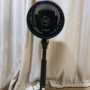 신일 에어 서큘레이터 블랙 선풍기 이미지