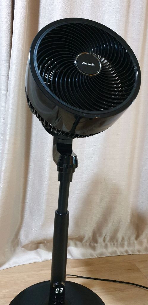 신일 에어 서큘레이터 블랙 선풍기 이미지