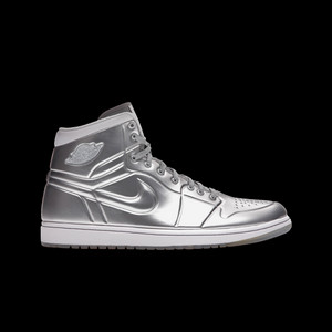 정품 나이키 조던1 아노다이즈드 실버