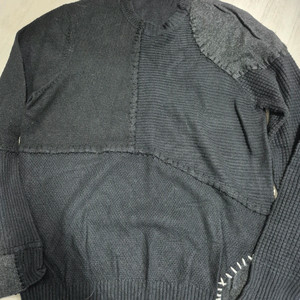 정품 디젤 패치워크 라운드 니트