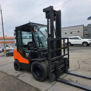 중고지게차 두산 3.3톤 더블타이어 자동발 디젤지게차 1500만원 저렴하게 팝니다