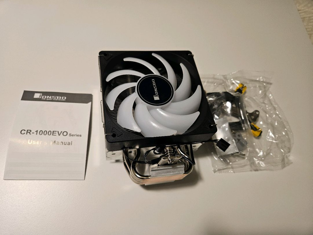 존스보 CR-1000 EVO AUTO RGB CPU 쿨러 거의 새상품--5