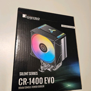 JONSBO CR-1400 EVO ARGB CPU쿨러 거의 새상품