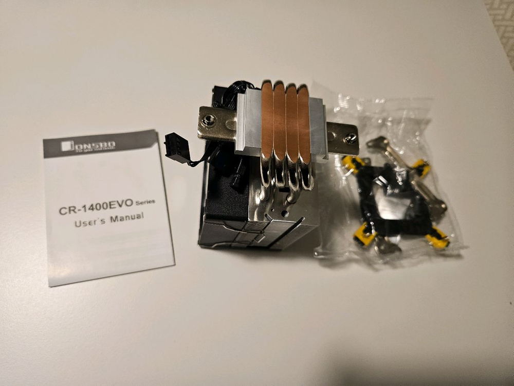 JONSBO CR-1400 EVO ARGB CPU쿨러 거의 새상품--3