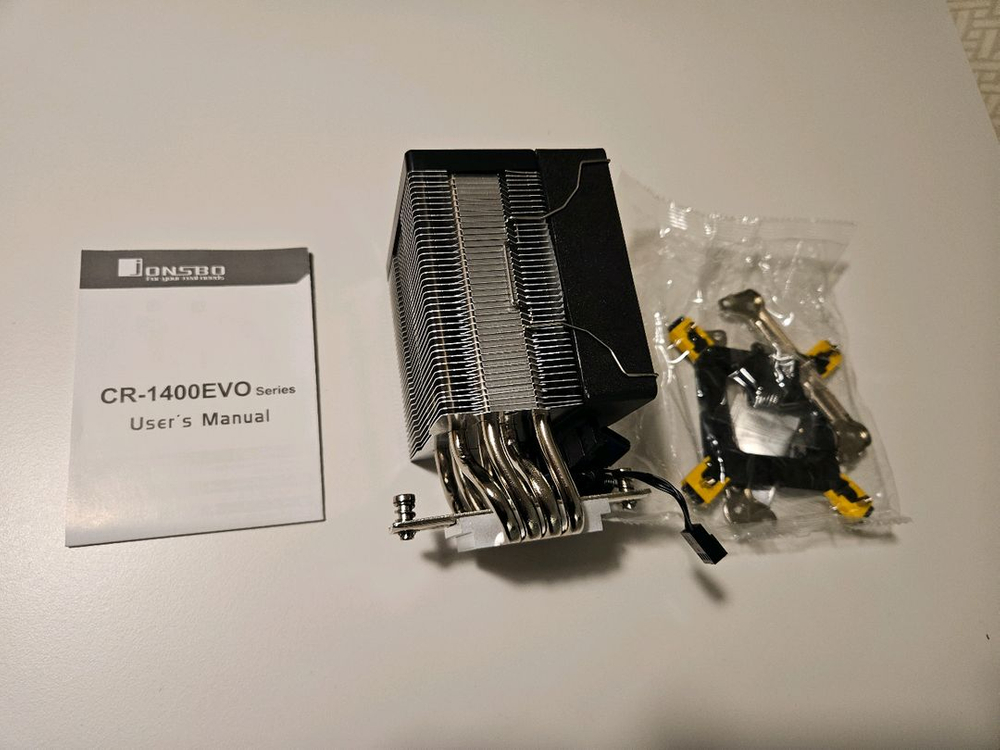 JONSBO CR-1400 EVO ARGB CPU쿨러 거의 새상품--4