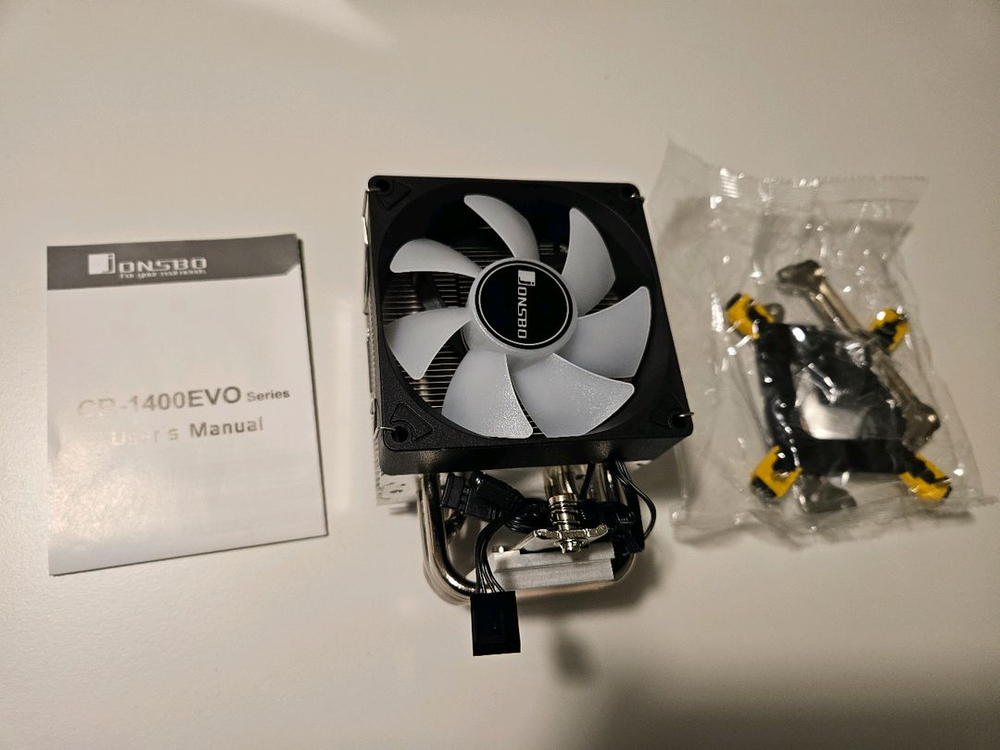 JONSBO CR-1400 EVO ARGB CPU쿨러 거의 새상품--6