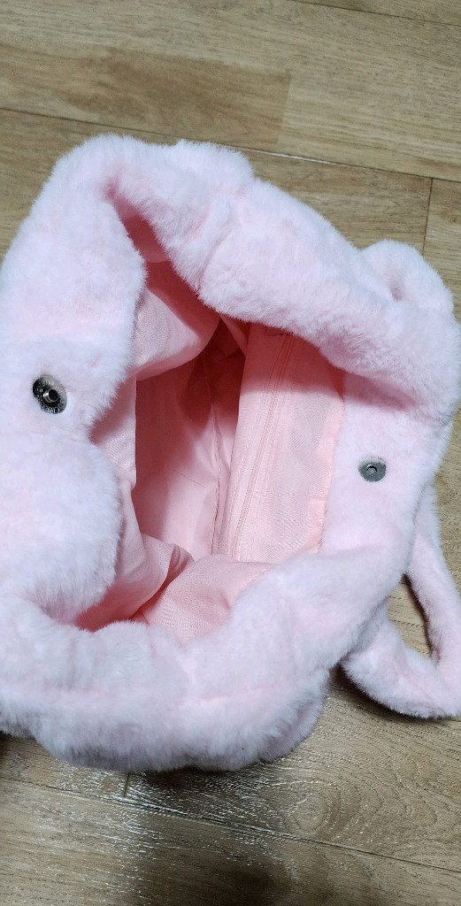 헬로키티뽀글이숄더+키티파우치+산리오파우치+스누피시장가방/털가방--3