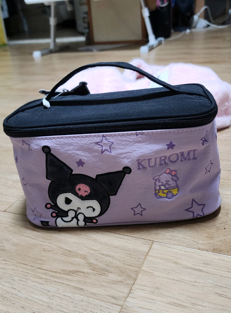 헬로키티뽀글이숄더+키티파우치+산리오파우치+스누피시장가방/털가방--4