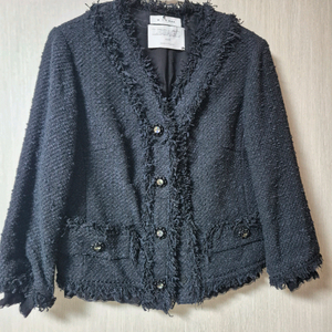 (22년) 미샤 르사쥬 프랑스 트위드 자켓 7부자켓 MICHAA