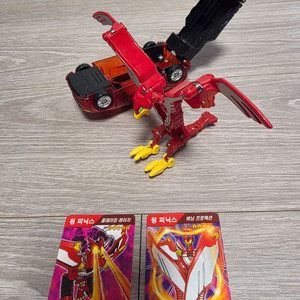 터닝메카드W 윙피닉스+메카드 2장