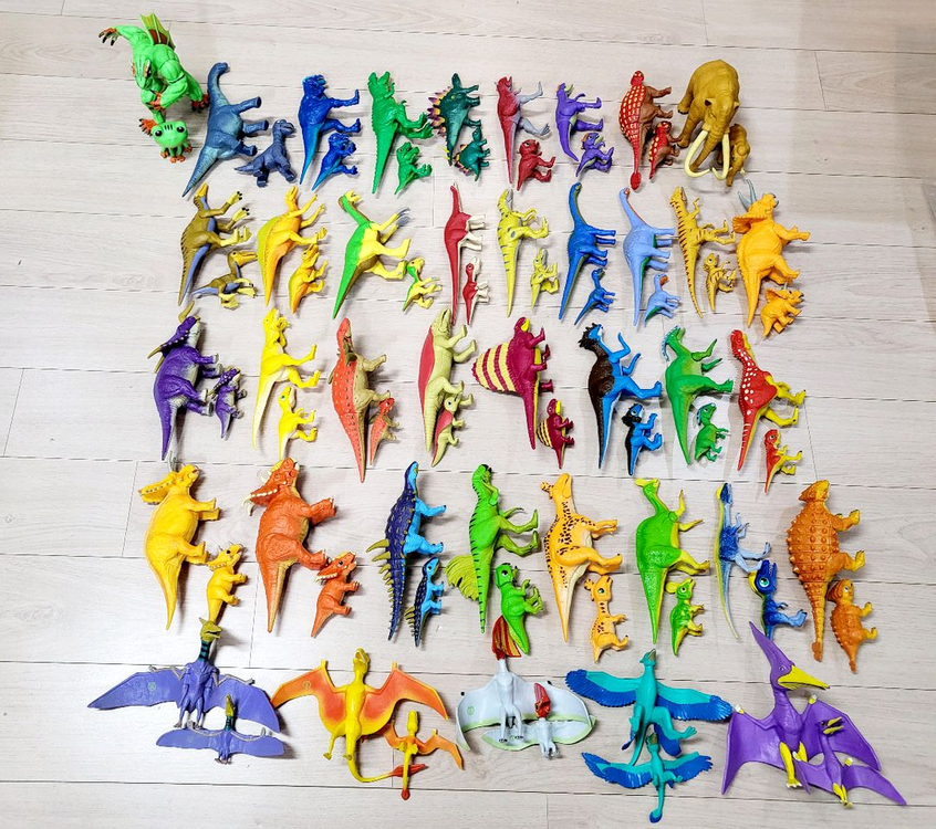 공룡메카드 더블피규어 액션피규어 개별판매 이미지