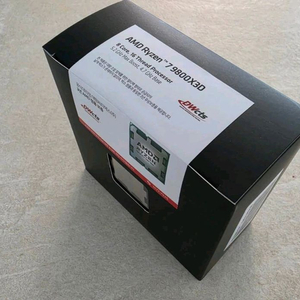 AMD 라이젠7 9800X3D 국내 정품 미개봉 이미지