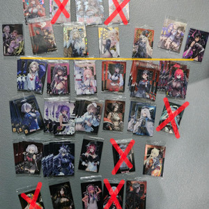 니케 웨하스 포토카드 다수 이미지