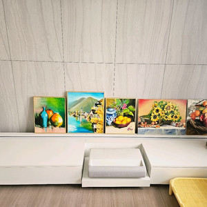 프리미어9 비비드롤러블전자동스크린 리바트전용장 이미지