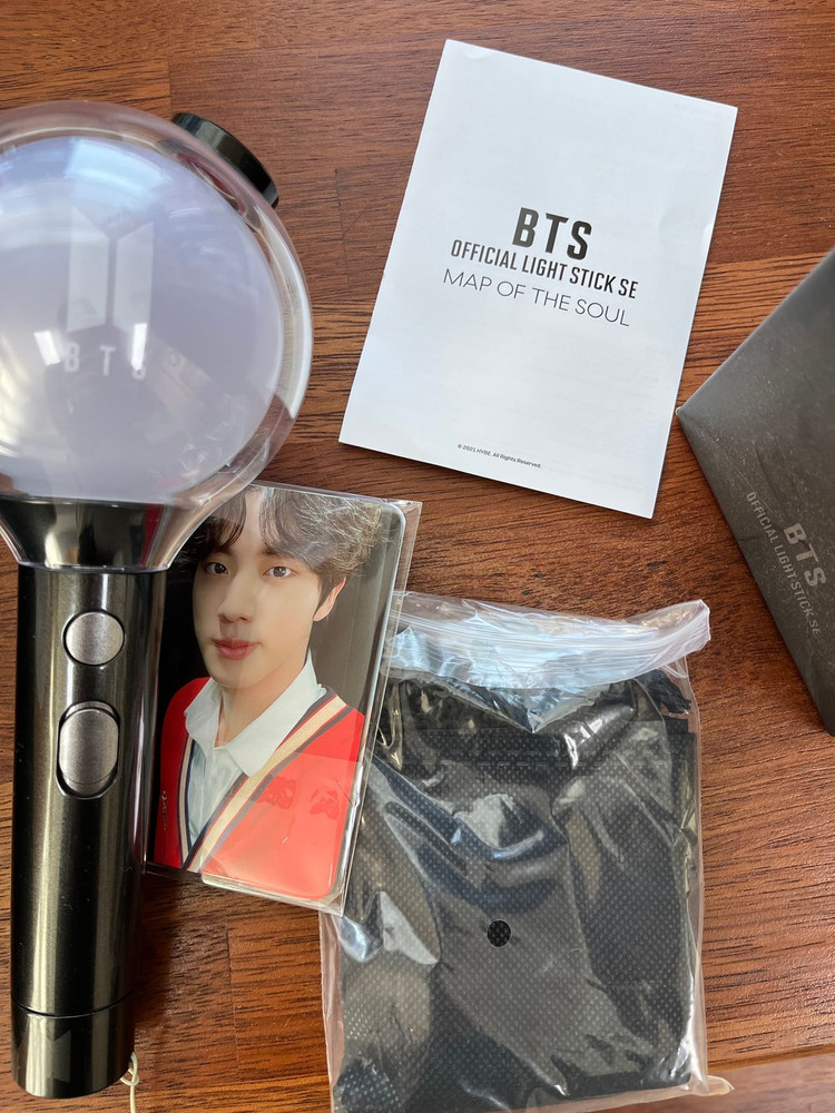 bts 방탄 아미밤 map of the soul 아미밤입니다! (아미밤에 다는 키링까지 포함!) 적상작동되요.--3