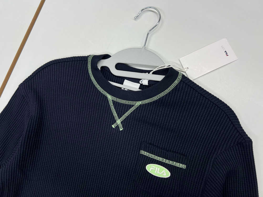 휠라 145 와플 티셔츠 키즈 140 남아 140 새상품--1