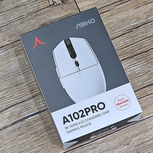 신제품 A102PRO 8K 무선 스탠다드 그립 게이밍 마우스